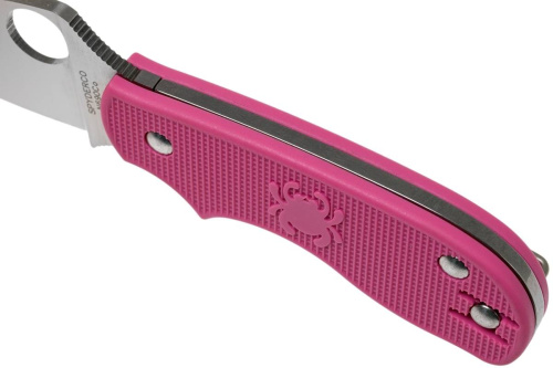 147 Spyderco Нож складной Squeak Pink154PPN фото 4