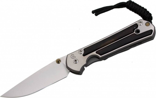 3810 Chris Reeve Large Sebenza 21 Gabon Ebony Inlay фото 7