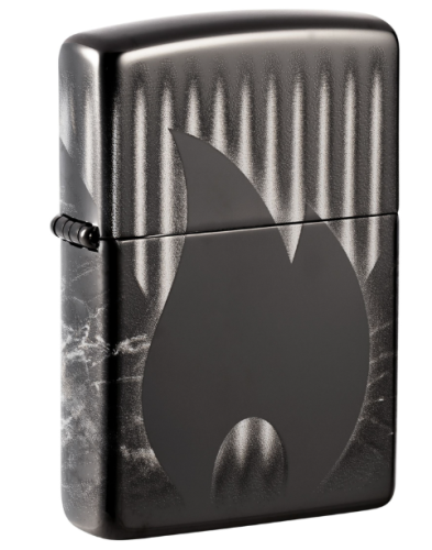 Зажигалка ZIPPO Classic с покрытием High Polish Black