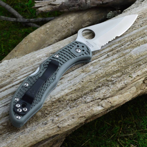 Складной нож Spyderco Delica 4 - C11PSFG фото 6