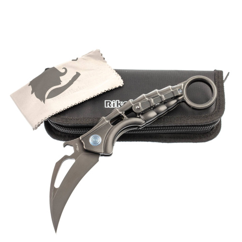 96 Rikeknife Нож складнойAlien 2 Black фото 12