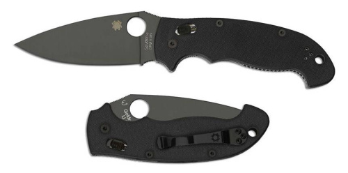 98 Spyderco Manix 2 XL Black - 95GPBBK2 фото 12