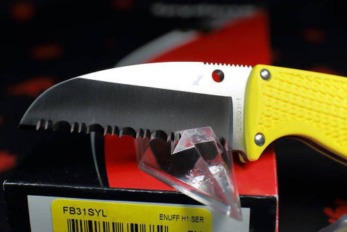 2011 Spyderco Enuff Salt FB31SYL фото 3