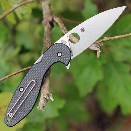 Складной нож Spyderco Sliverax 228CFP фото 4