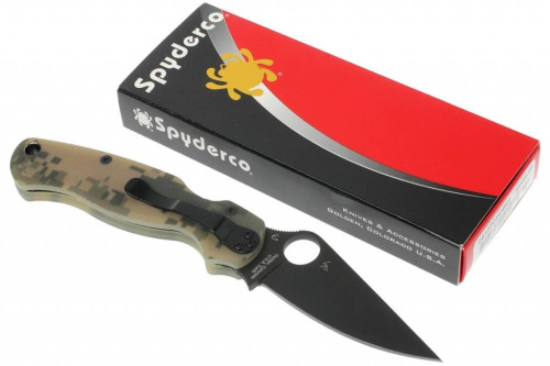Складной нож Spyderco Para Military 2 Black - C81GPCMOBK2 фото 7 Складной нож Spyderco Para Military 2 Black - C81GPCMOBK2 фото 7