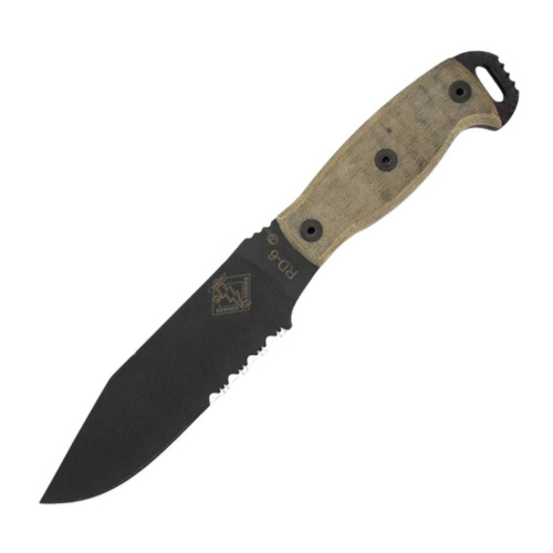 2011 Ontario Нож с фиксированным клинком Ontario "RD6 Black Micarta" 2011 Ontario Нож с фиксированным клинком Ontario "RD6 Black Micarta"