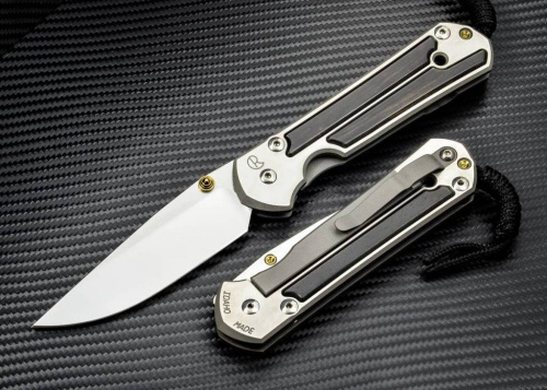 3810 Chris Reeve Large Sebenza 21 Gabon Ebony Inlay фото 12