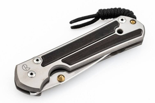 3810 Chris Reeve Large Sebenza 21 Gabon Ebony Inlay фото 5